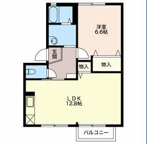 グランパティオ（D201） 間取り図画像