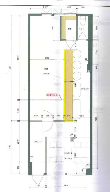  間取り図写真