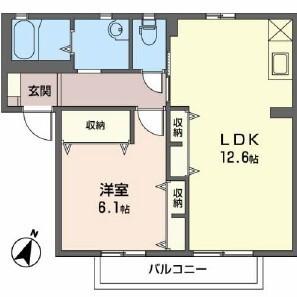 アン　ソレーユ（A102） 間取り図画像