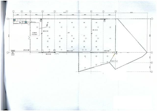 群馬県高崎市足門町　貸倉庫 間取り図画像