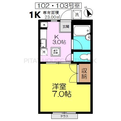  間取り図写真