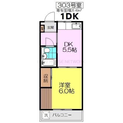和室から洋室へリフォーム済み