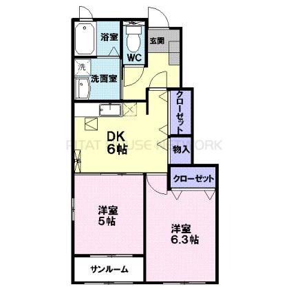  間取り図写真