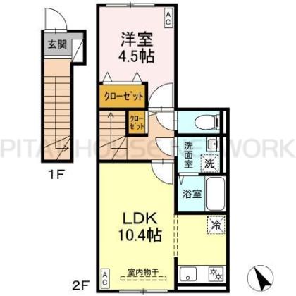  間取り図写真