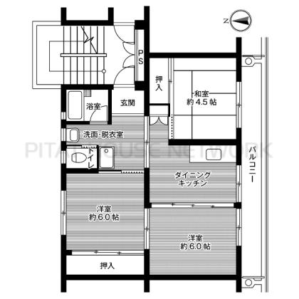  間取り図写真