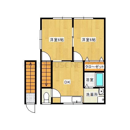 K-2 間取り図写真 平面図