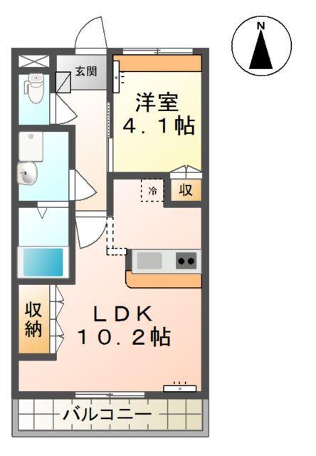アーバンコートほなみ 間取り図画像
