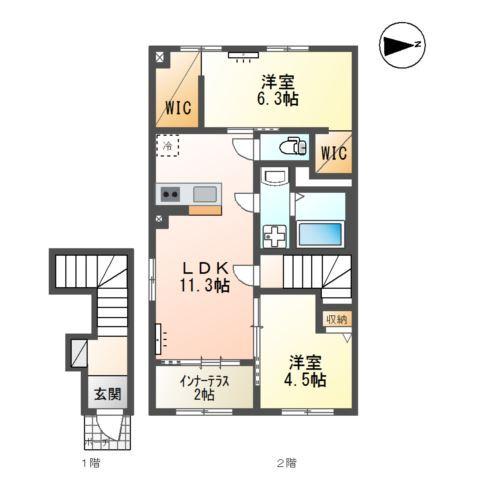  間取り図写真