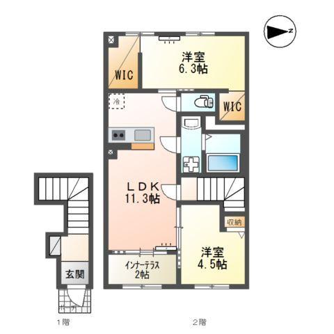  間取り図写真