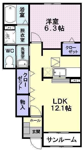  間取り図写真