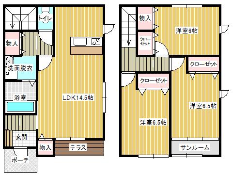  間取り図写真