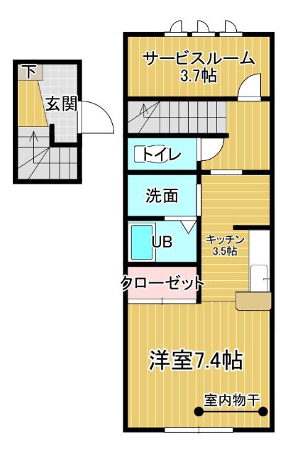 ヴィラ・ブランシェ2_間取り_0