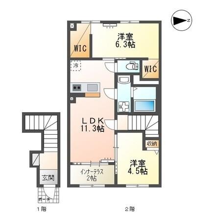  間取り図写真