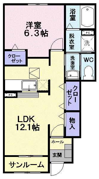  間取り図写真