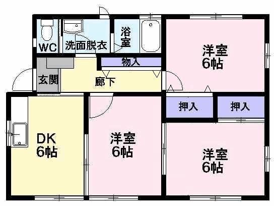 南小畑４丁目戸建住宅Ａ（101） 間取り図画像