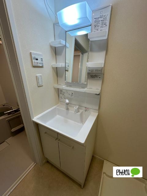 寒河江市本楯アパート 洗面