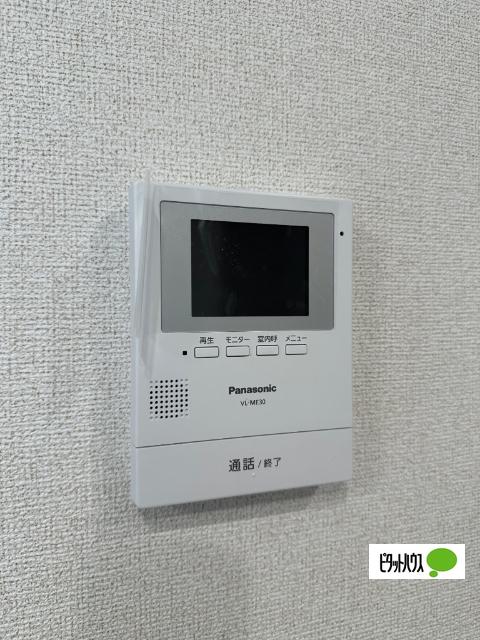 東根市神町西アパート セキュリティ