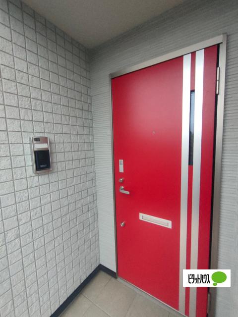 東根市大字蟹沢アパート 玄関