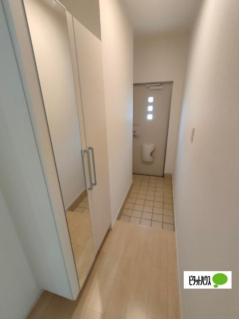 東根市大字蟹沢アパート 玄関