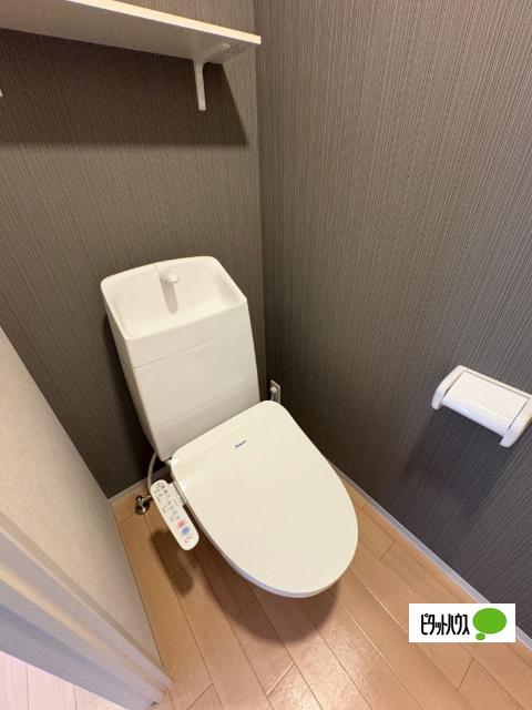 東根市新田町アパート トイレ