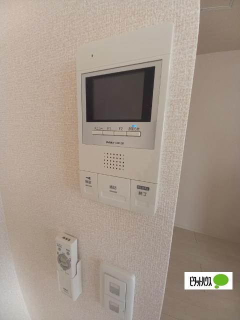 東根市温泉町アパート セキュリティ