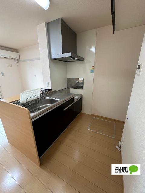 東根市小林アパート キッチン