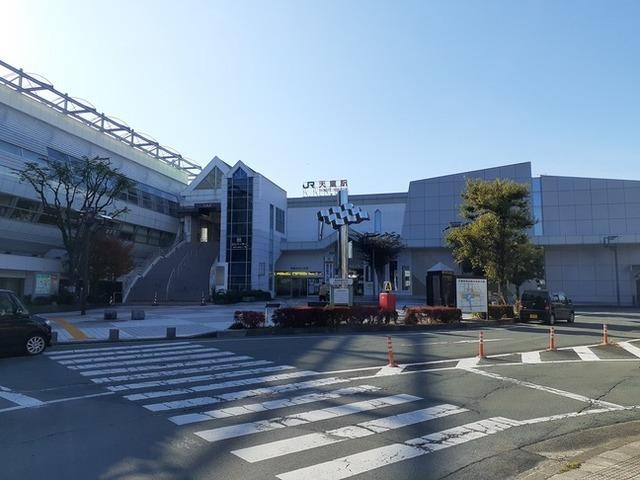 天童駅：1400m