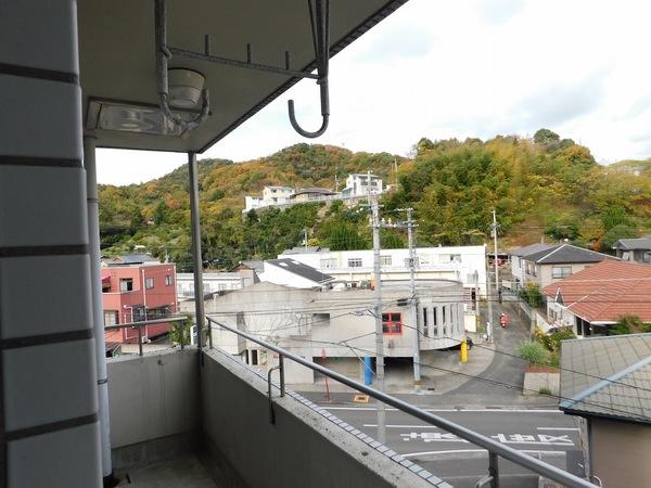 宝洞山ハイツ バルコニー