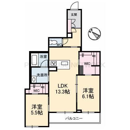  間取り図写真