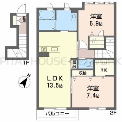  間取り図写真