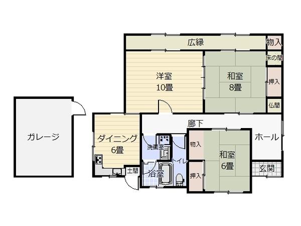  間取り図写真