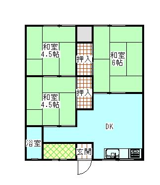  間取り図写真