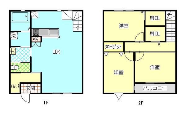 Casita MIYANOTANI（B） 間取り図画像