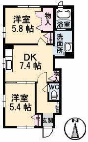  間取り図写真