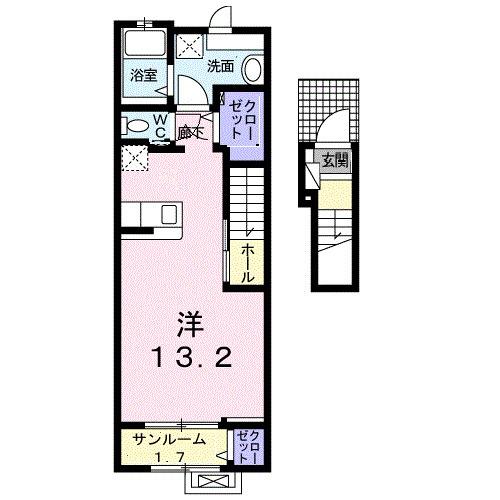 ブランド　ラボ（205） 間取り図画像