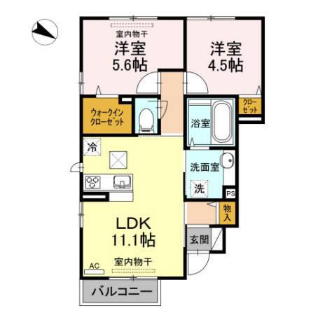  間取り図写真