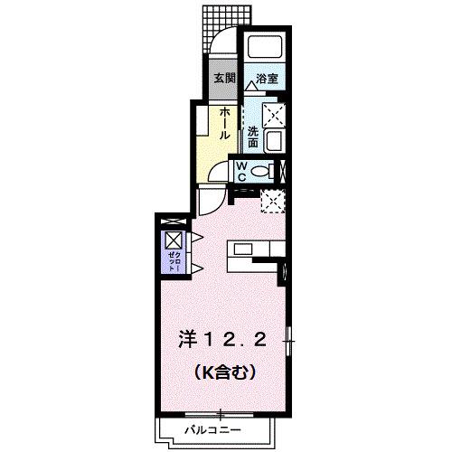 ノヴェール新幸Ⅱ（101） 間取り図画像