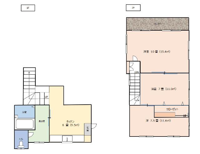  間取り図写真