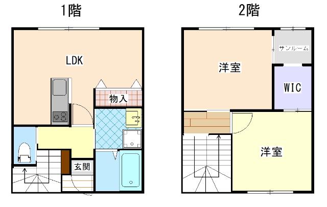  間取り図写真