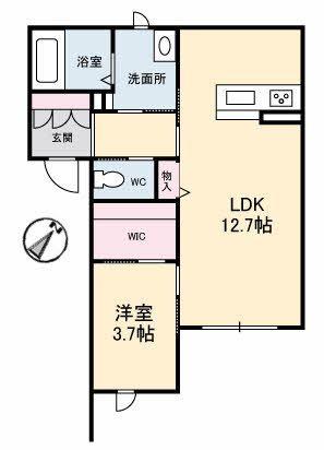  間取り図写真