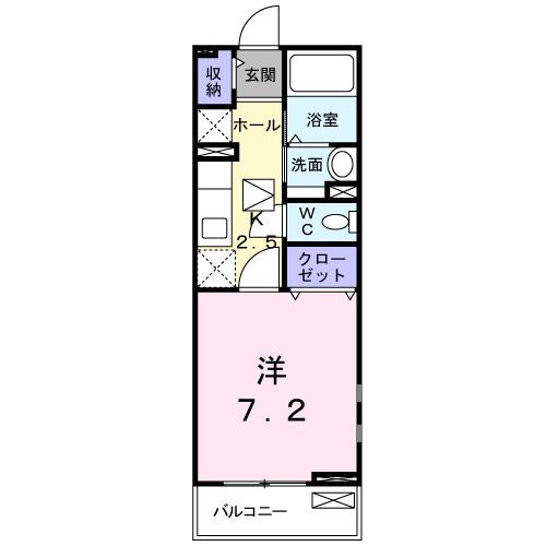 イート　ハーブⅡ（101） 間取り図画像