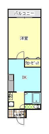 ミキハウス２１（203） 間取り図画像