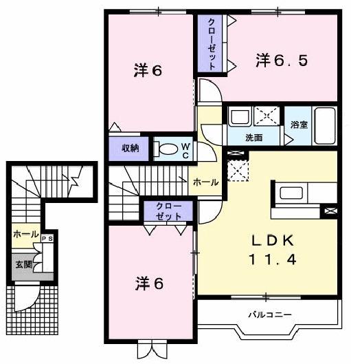 セイラン（203） 間取り図画像