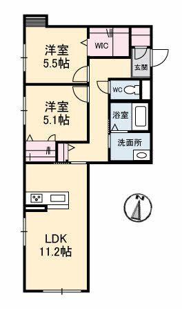  間取り図写真