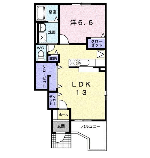 リーガハット２３（105） 間取り図画像