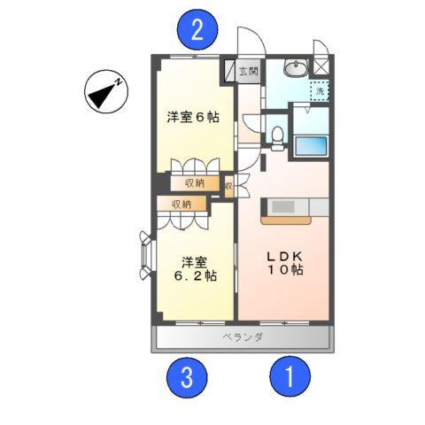  間取り図写真