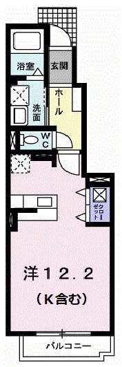 ノヴェール新幸Ⅱ（105） 間取り図画像