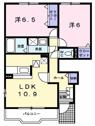 セイラン（101） 間取り図画像