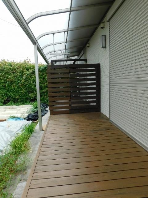 四国中央市下柏町一戸建 バルコニー