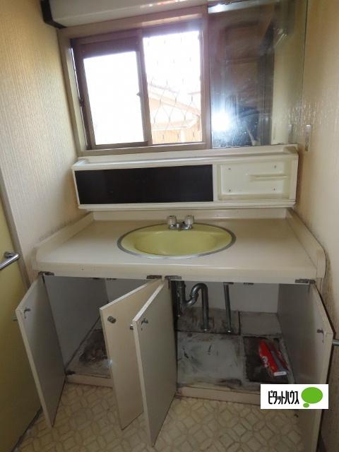 駐車場付き一戸建てハウス 洗面